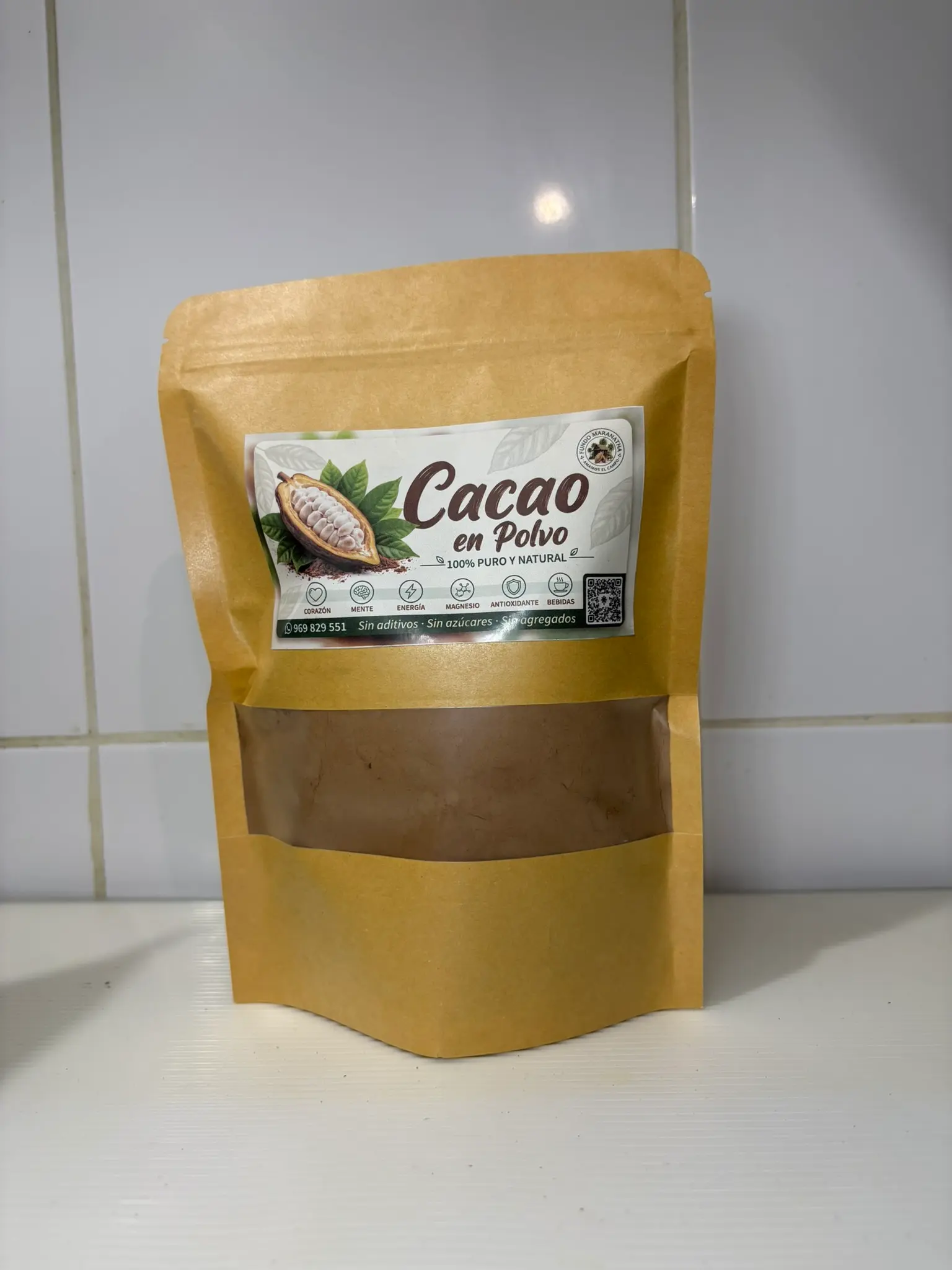 Cacao en polvo – detalle adicional
