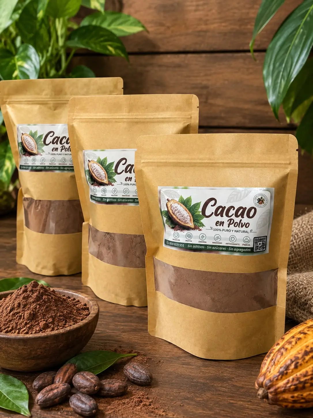 Cacao en polvo – detalle adicional