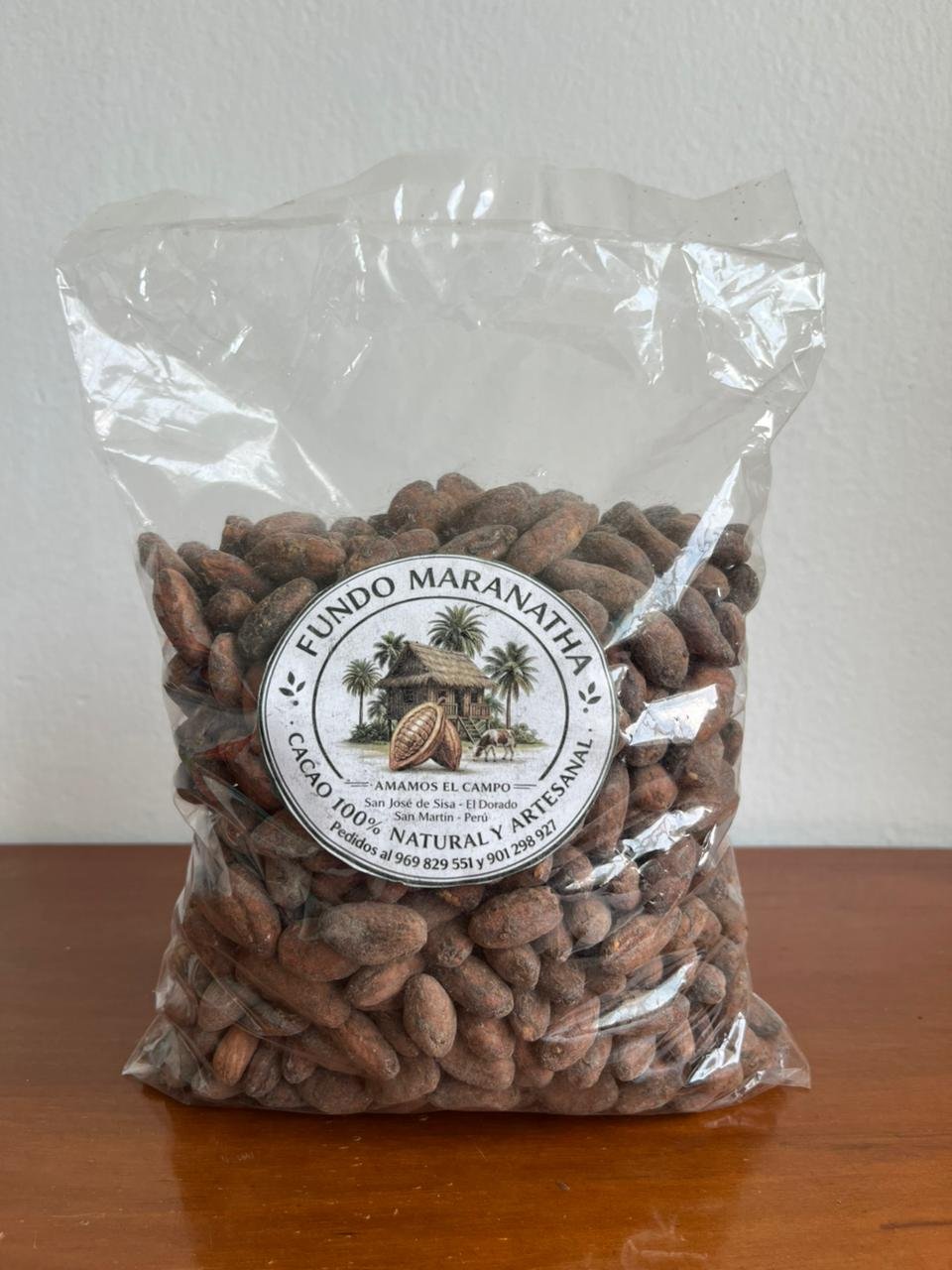 Cacao en grano seco fermentado, 1 kg